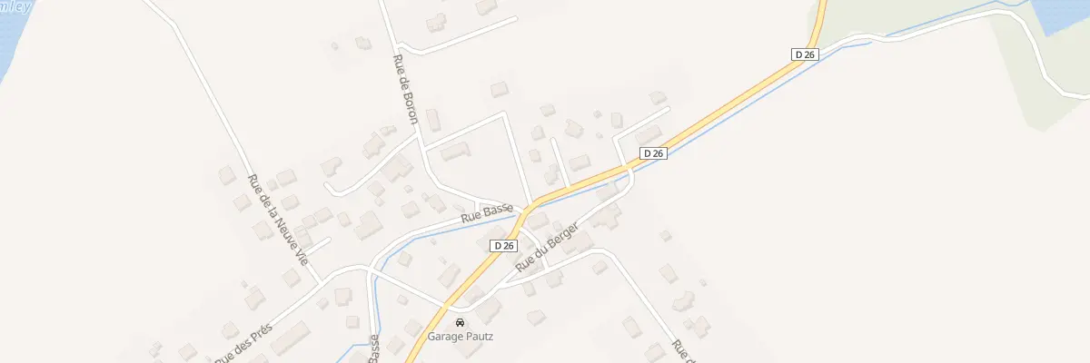 Plan du 5 Rue d’Alsace à Faverois