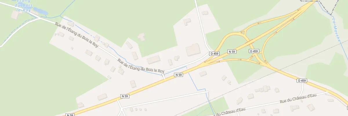 Plan du 88 Rue de l’Etang du Bois le Roy à Raves