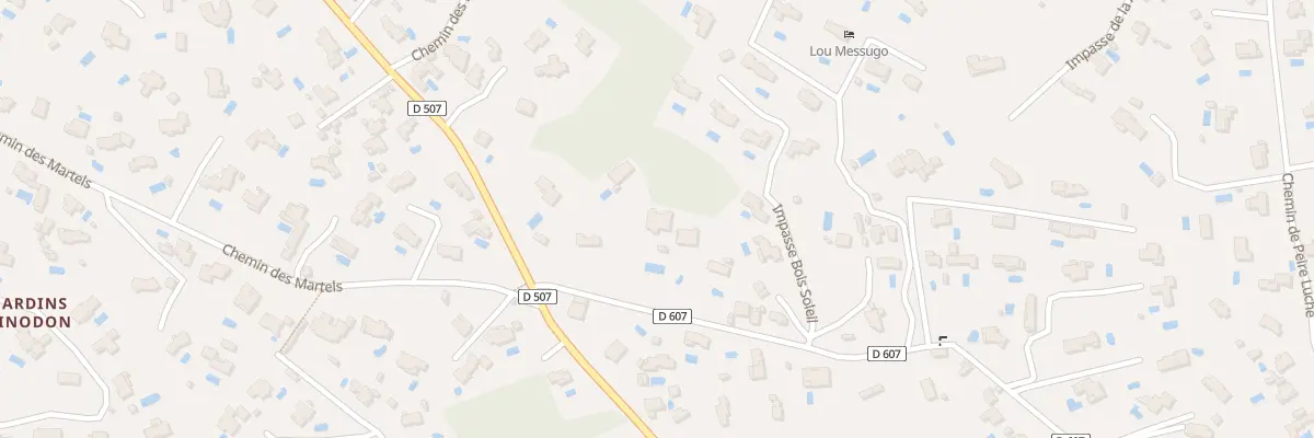 Plan du 5693 Le Bois Negre à Roquefort-les-Pins