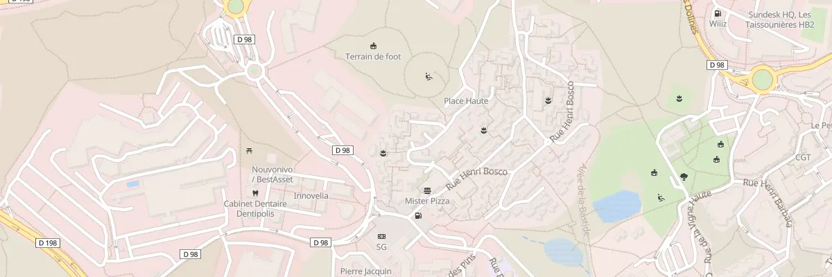 Plan du 6120 Rue de Gonelle à Valbonne
