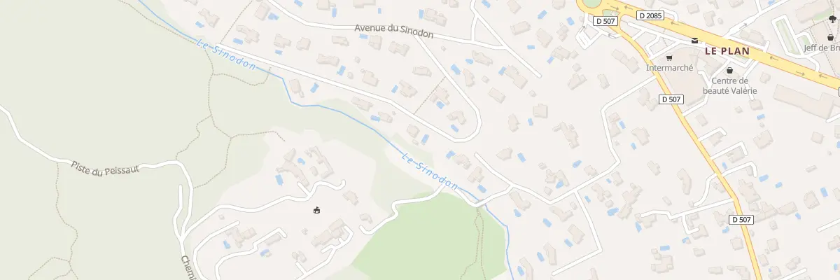 Plan du 6433 Le Clos Durand à Roquefort-les-Pins