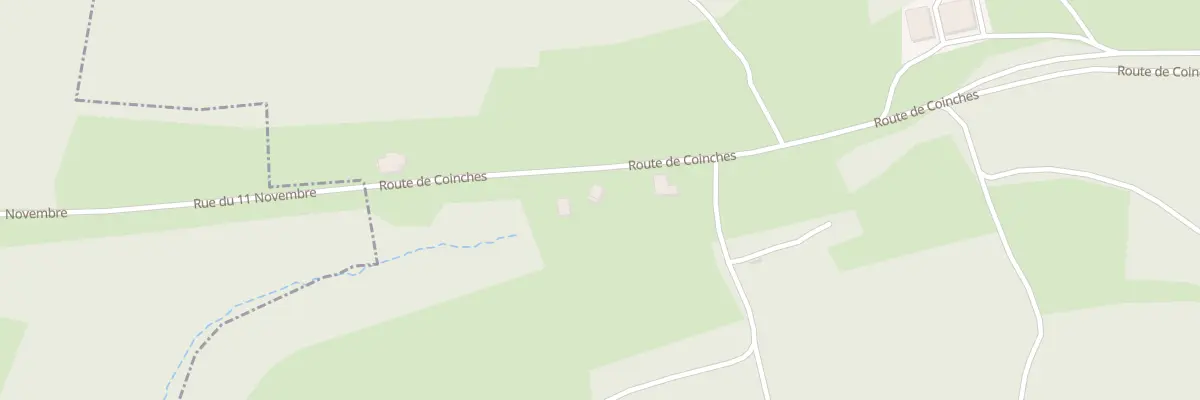 Plan du 1350 Rte de Coinches à Raves