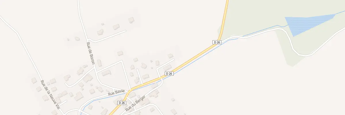 Plan du 9 Rue d’Alsace à Faverois