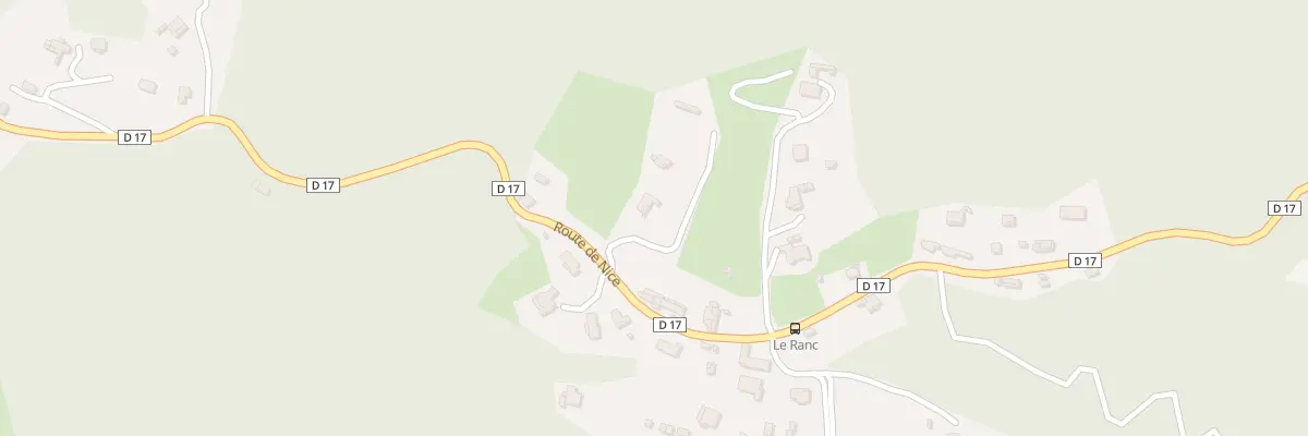 Plan du 5570 Rte de Nice à Roquestéron