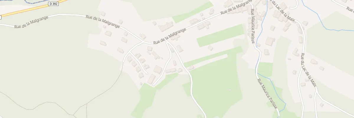 Plan du 37 Rue de la Malgrange à Vexaincourt