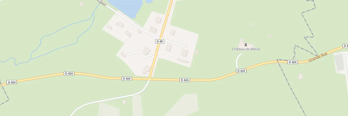 Plan du 3 La Crevotte au Saulcy
