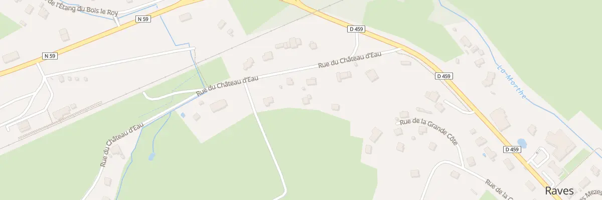 Plan du 159 Rue du Château d’Eau à Raves