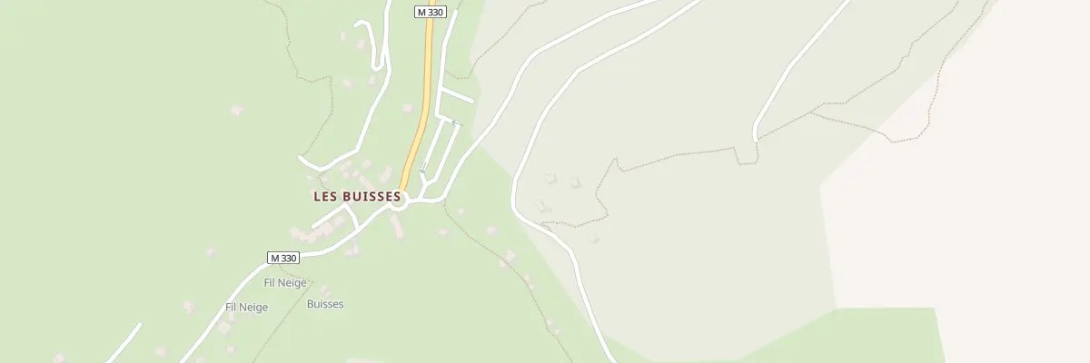 Plan du 5338 Les Buisses à Roubion