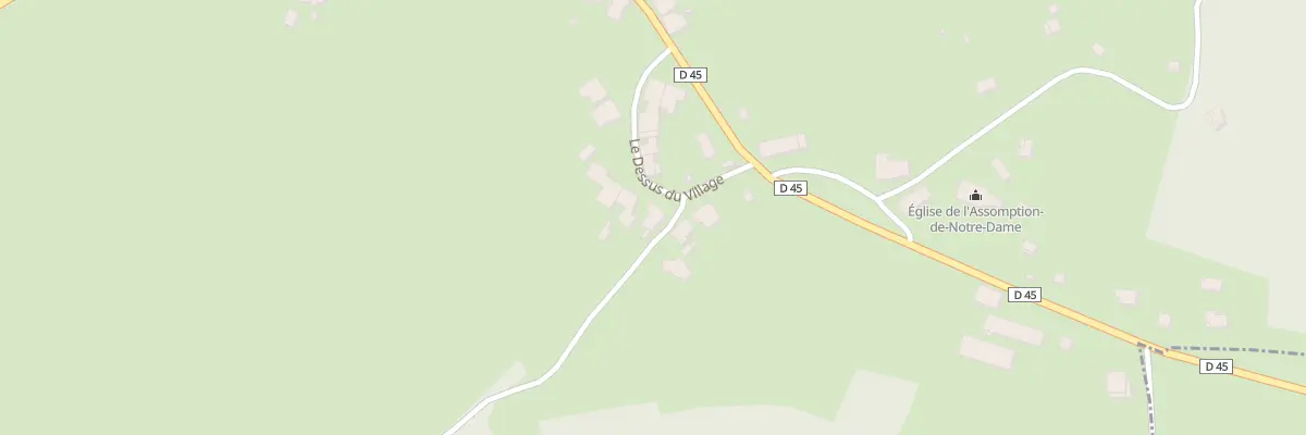 Plan du 22 Le Haut du Village au Puid