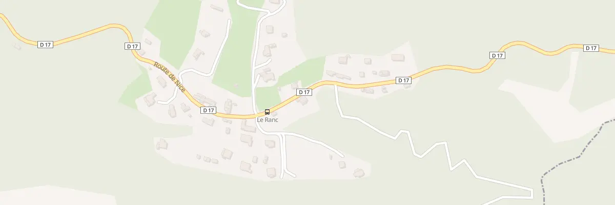 Plan du 4480 Rte de Nice à Roquestéron