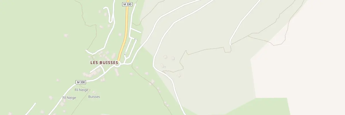 Plan du 5335 Les Buisses à Roubion