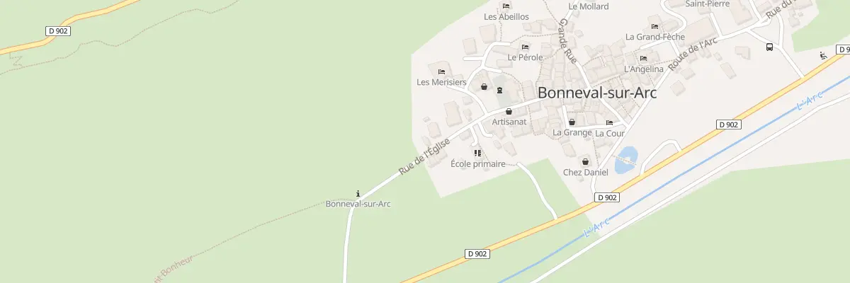 Plan du 5037 Vie Close à Bonneval-sur-Arc