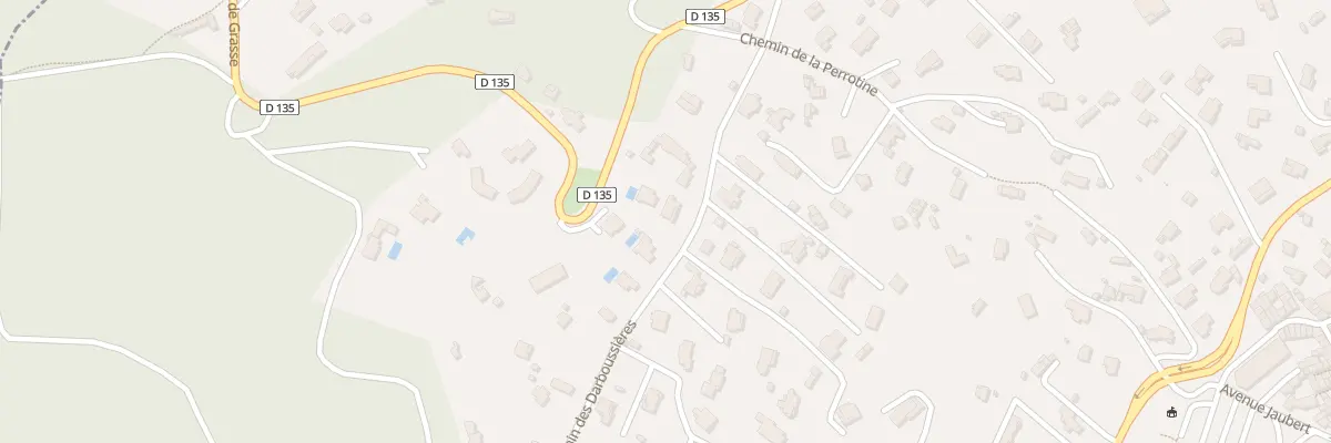 Plan du 196 Che des Darboussières à Vallauris