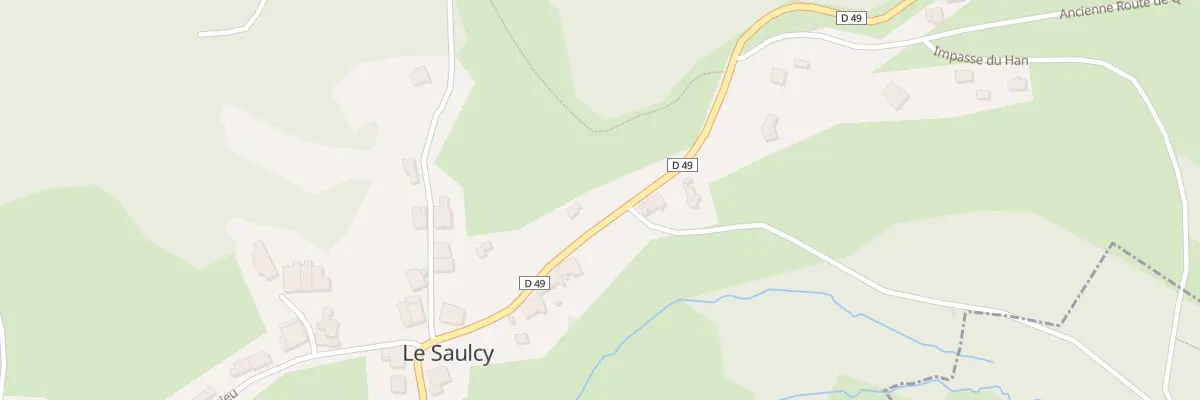 Plan du 27 Le Village au Saulcy