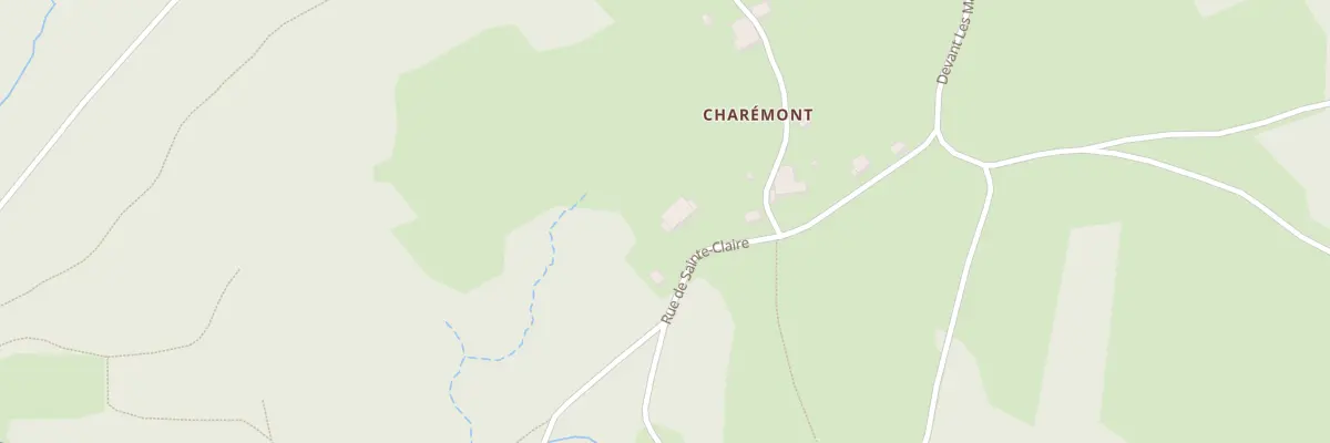 Plan du 6 Charemont à Frapelle
