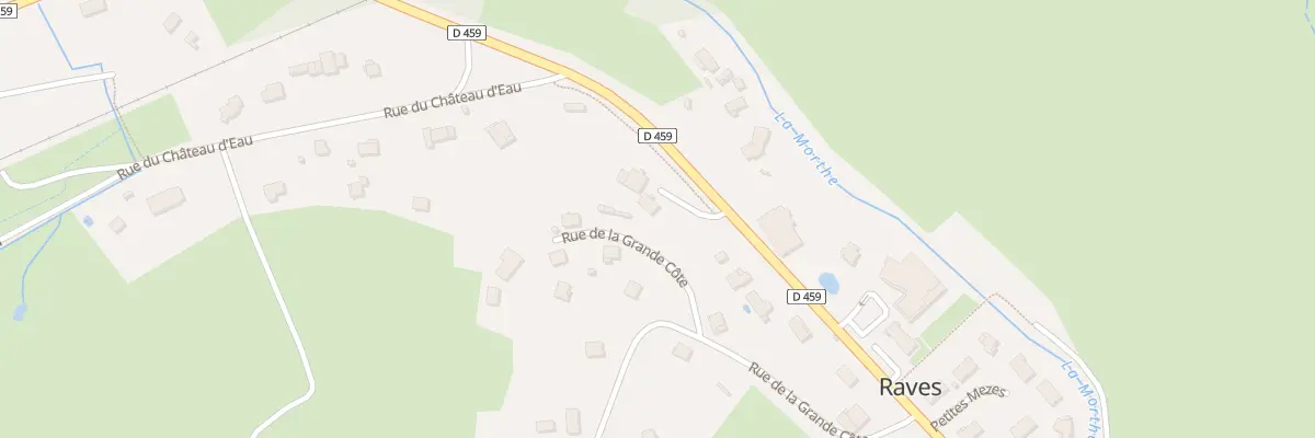 Plan du 1070 Rue de la Mairie à Raves