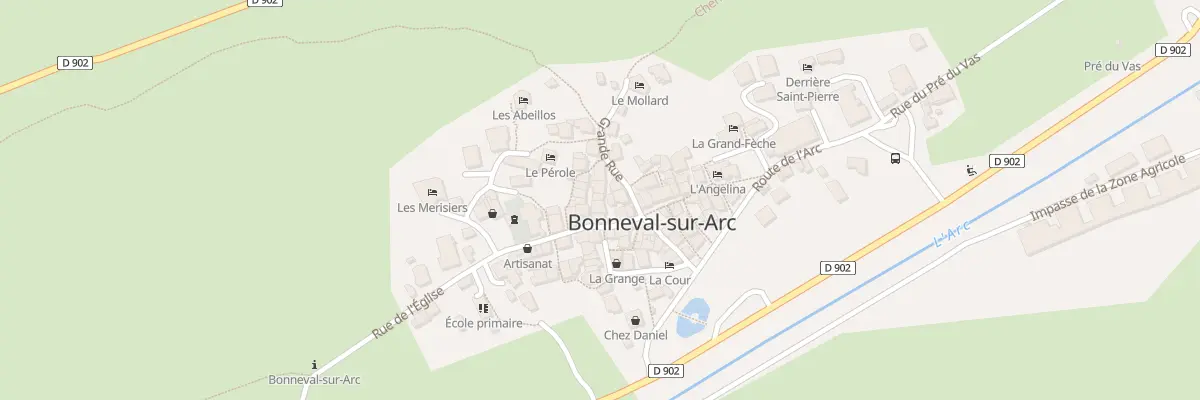 Plan du 32 Rue de l’Eglise à Bonneval-sur-Arc