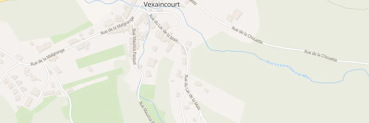 Plan du 18 Rue du Lac de la Maix à Vexaincourt