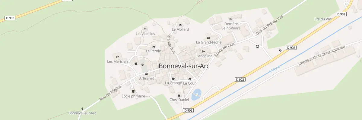 Plan du 5009 Bonneval à Bonneval-sur-Arc
