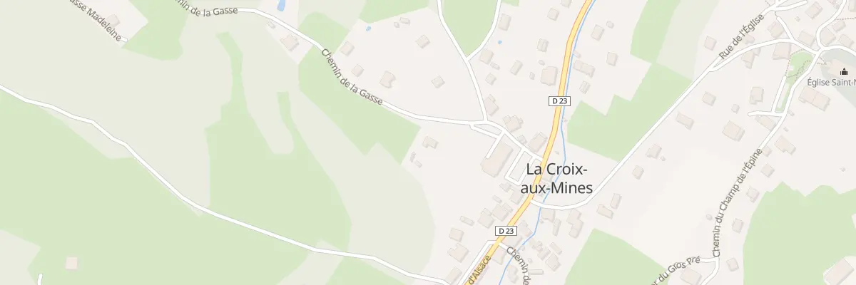 Plan du 7 Che de la Gasse à La Croix-aux-Mines
