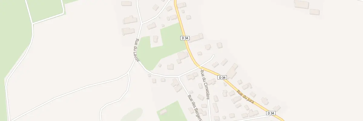 Plan de Village Nord à Chavannes-les-Grands
