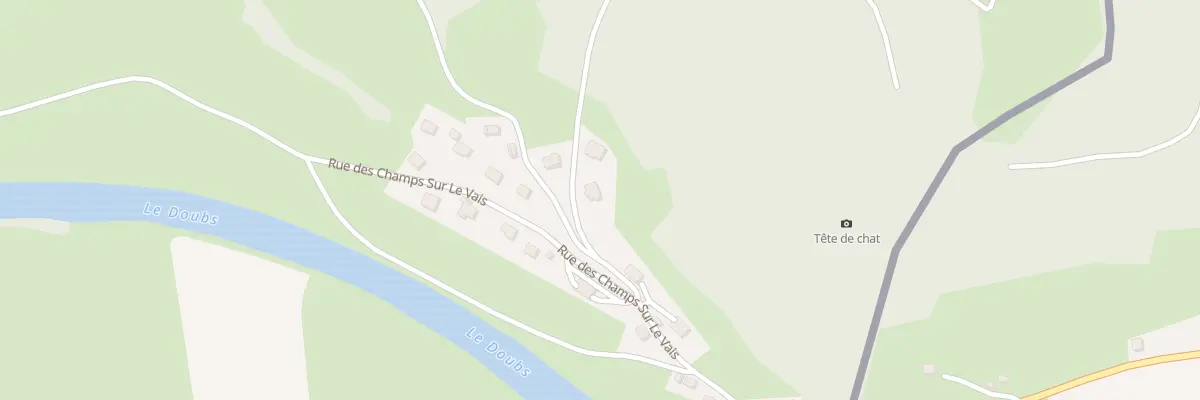 Plan du 4 Imp sur le Rocher à Montancy