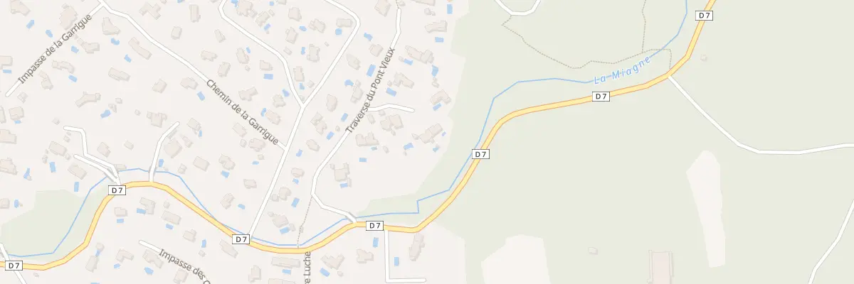 Plan du 7028 Le Clap de Geourgi à Roquefort-les-Pins