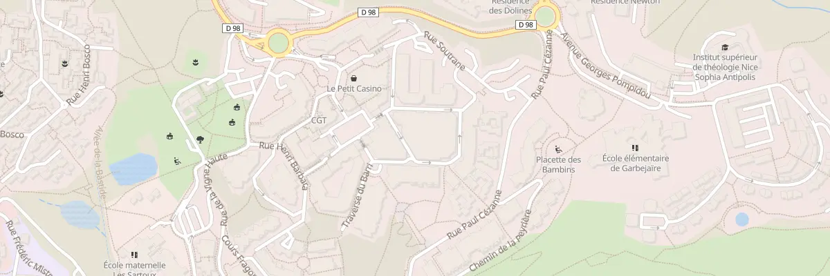 Plan du 6 Tra du Barri à Valbonne