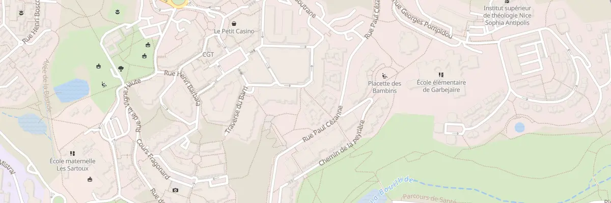 Plan du 4 Rue Cezanne à Valbonne