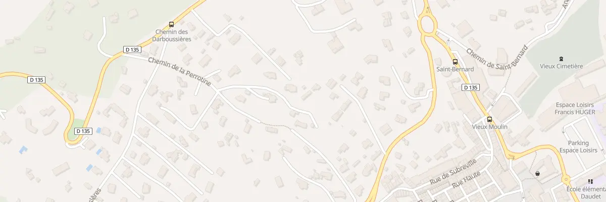 Plan du 9004 Rue Subreville à Vallauris