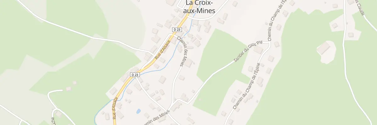 Plan du 11 Che des Mines à La Croix-aux-Mines