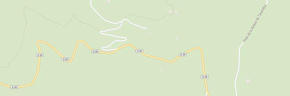 Plan du 9001A Les Palluds à Pierlas