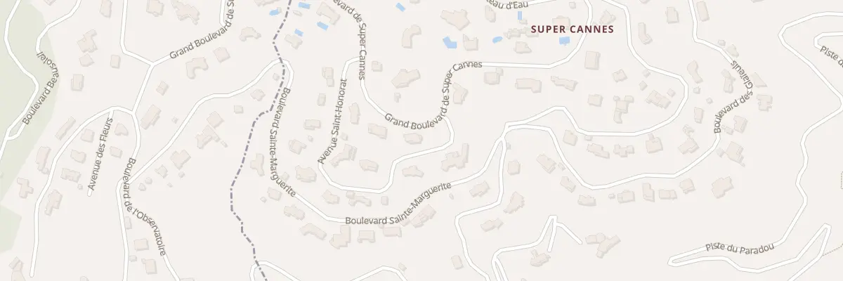 Plan du 3237 Bd Grand du Super Cannes à Vallauris