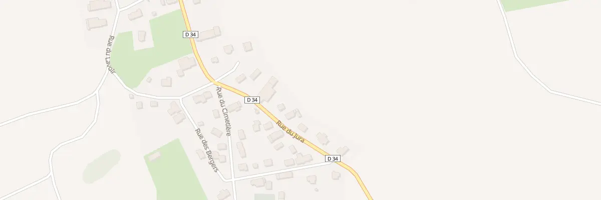 Plan du 13 Rue du Jura à Chavannes-les-Grands