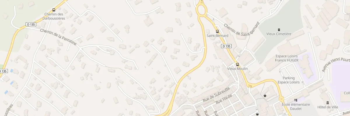 Plan du 9005 Rue Subreville à Vallauris