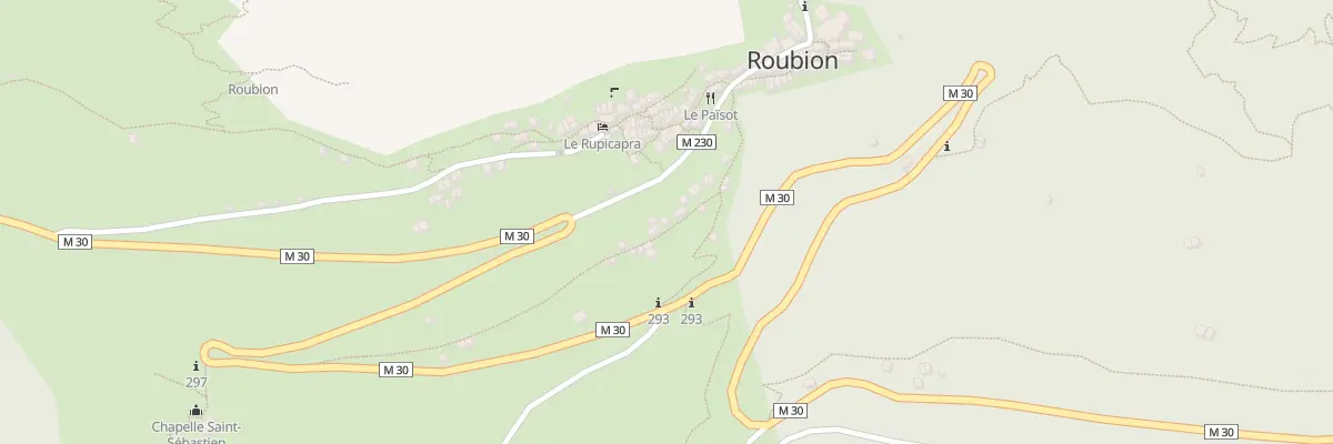 Plan du 603 Le Coullet à Roubion