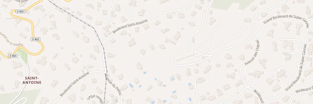 Plan du 1730 Bd Grand du Super Cannes à Vallauris