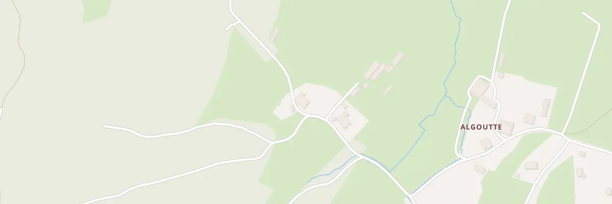Plan du 34 A Algoutte à Ban-de-Laveline