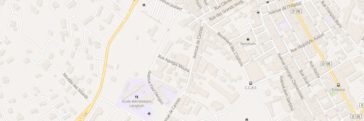 Plan du 9024 Av de Cannes à Vallauris