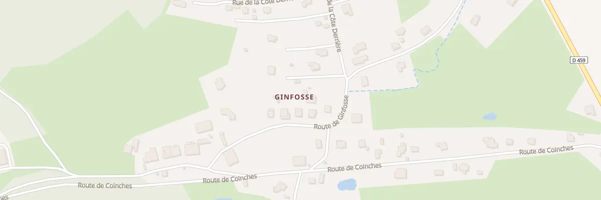 Plan du 514 Rte de Ginfosse à Raves