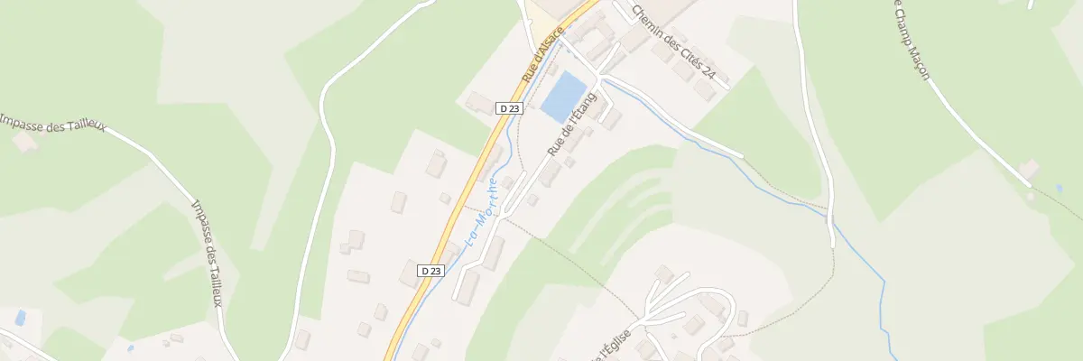 Plan du 9 Rue de l’Etang à La Croix-aux-Mines