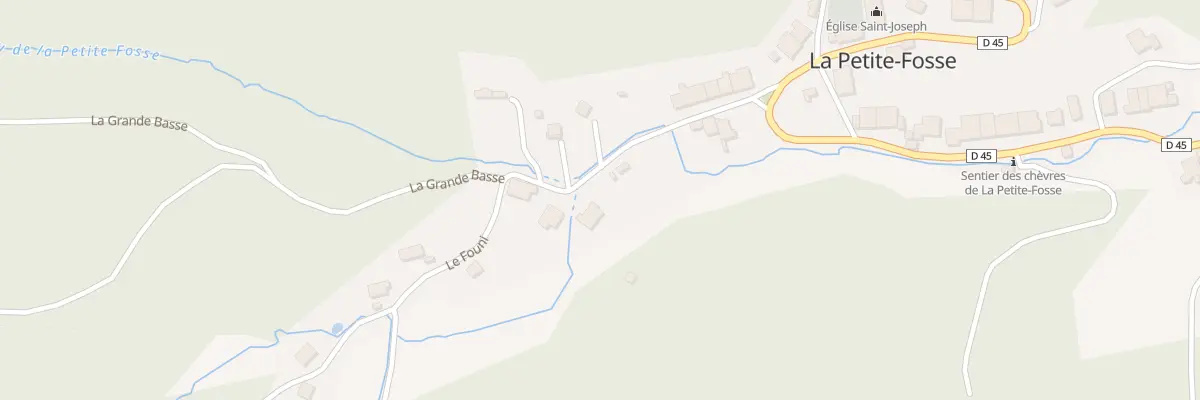 Plan du 25 Le Village à La Petite-Fosse