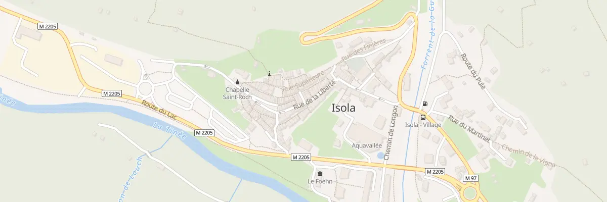 Plan du 24 Rue de la Liberté à Isola