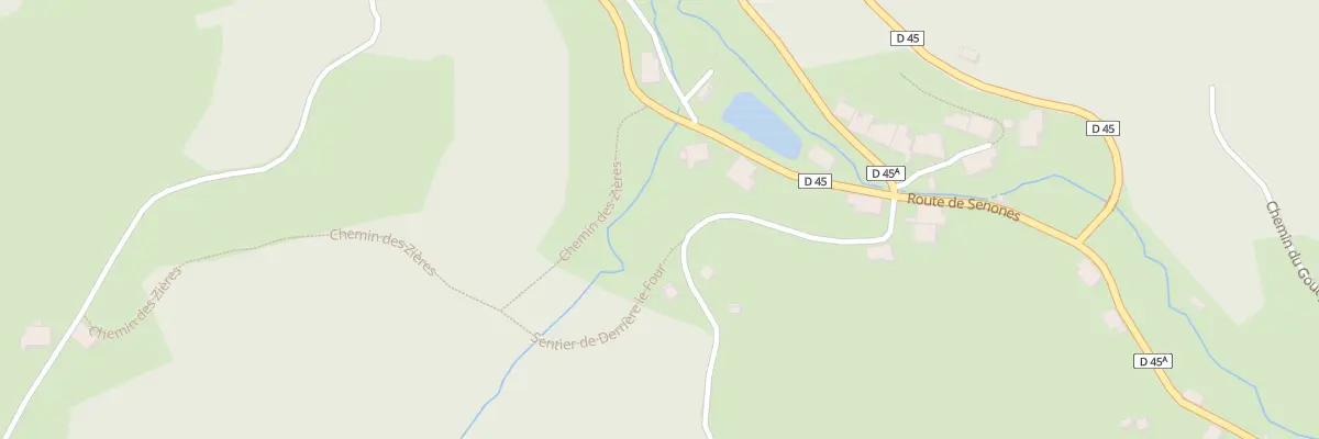 Plan du 7 Rte de Chatas à Grandrupt