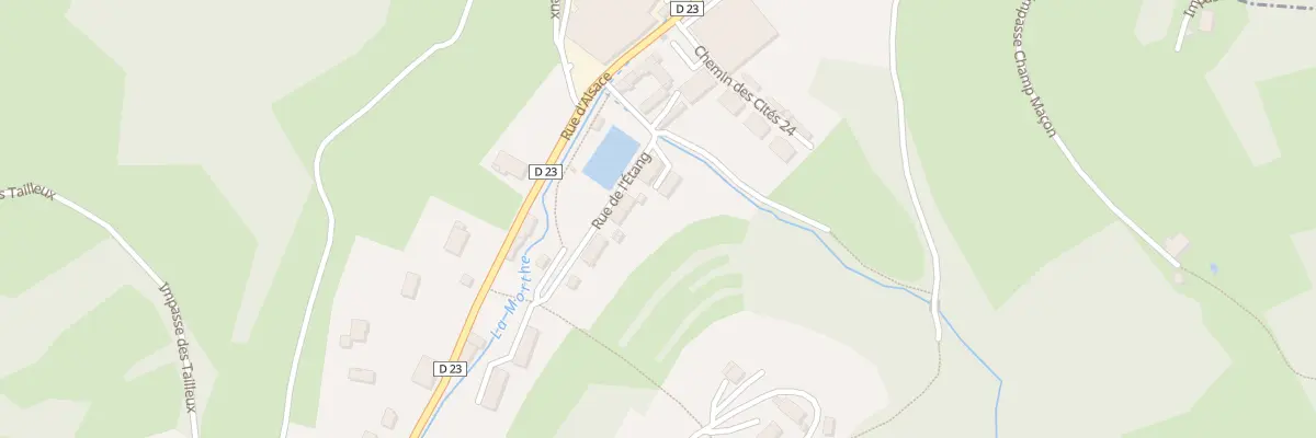 Plan du 3 Rue de l’Etang à La Croix-aux-Mines