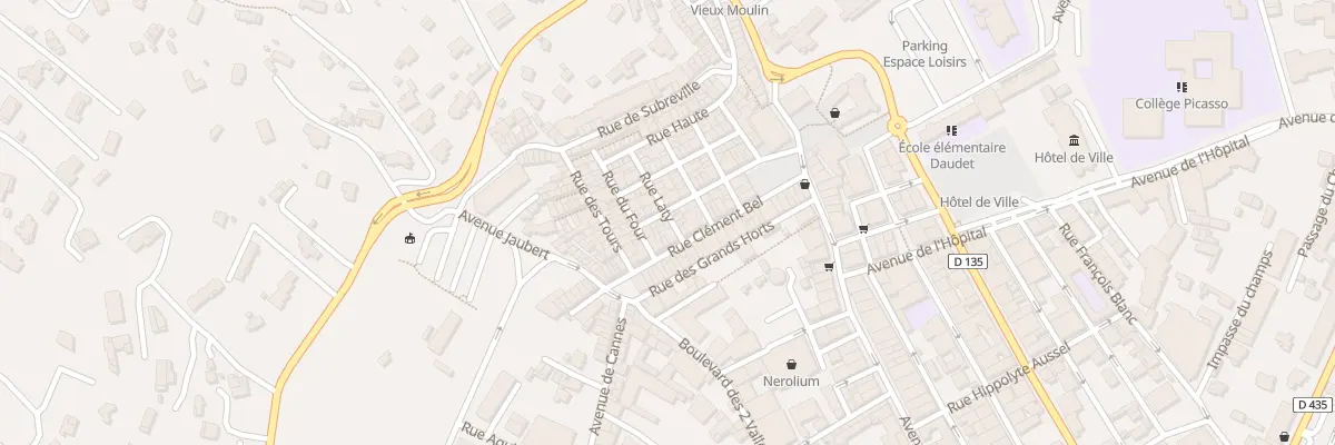 Plan du 3 Rue Laty à Vallauris