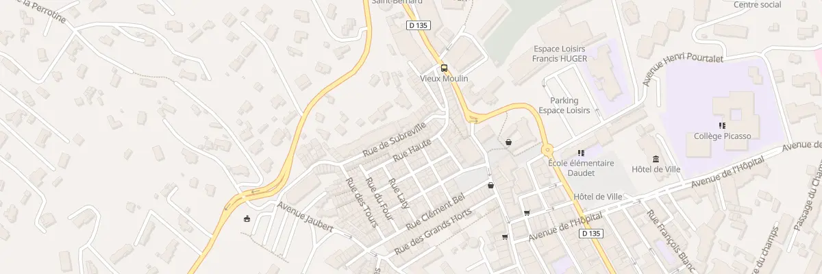 Plan du 11 Rue Subreville à Vallauris