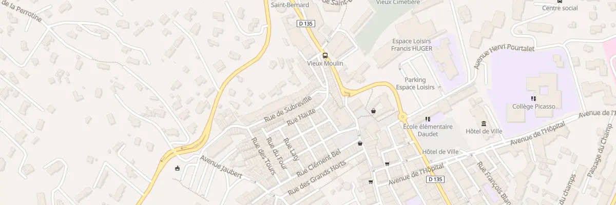 Plan du 9 Rue Subreville à Vallauris