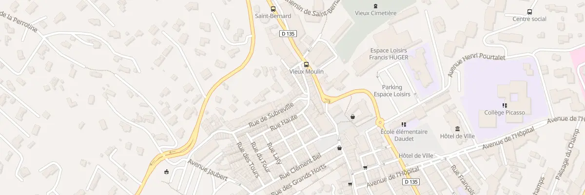Plan du 6 Rue Subreville à Vallauris