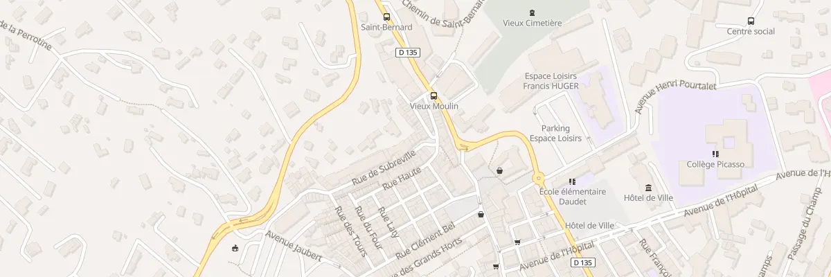 Plan du 4 Rue Subreville à Vallauris